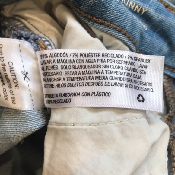 Universal Thread Mid-Rise Skinny Jeans Size Junior 00 - Picture 7 of 10